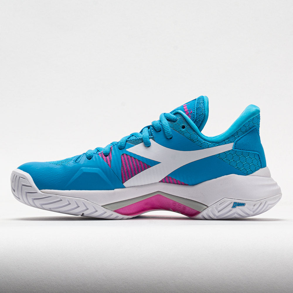 Diadora B.Icon AG Women's  Aquarius/White/Rhodamine Red