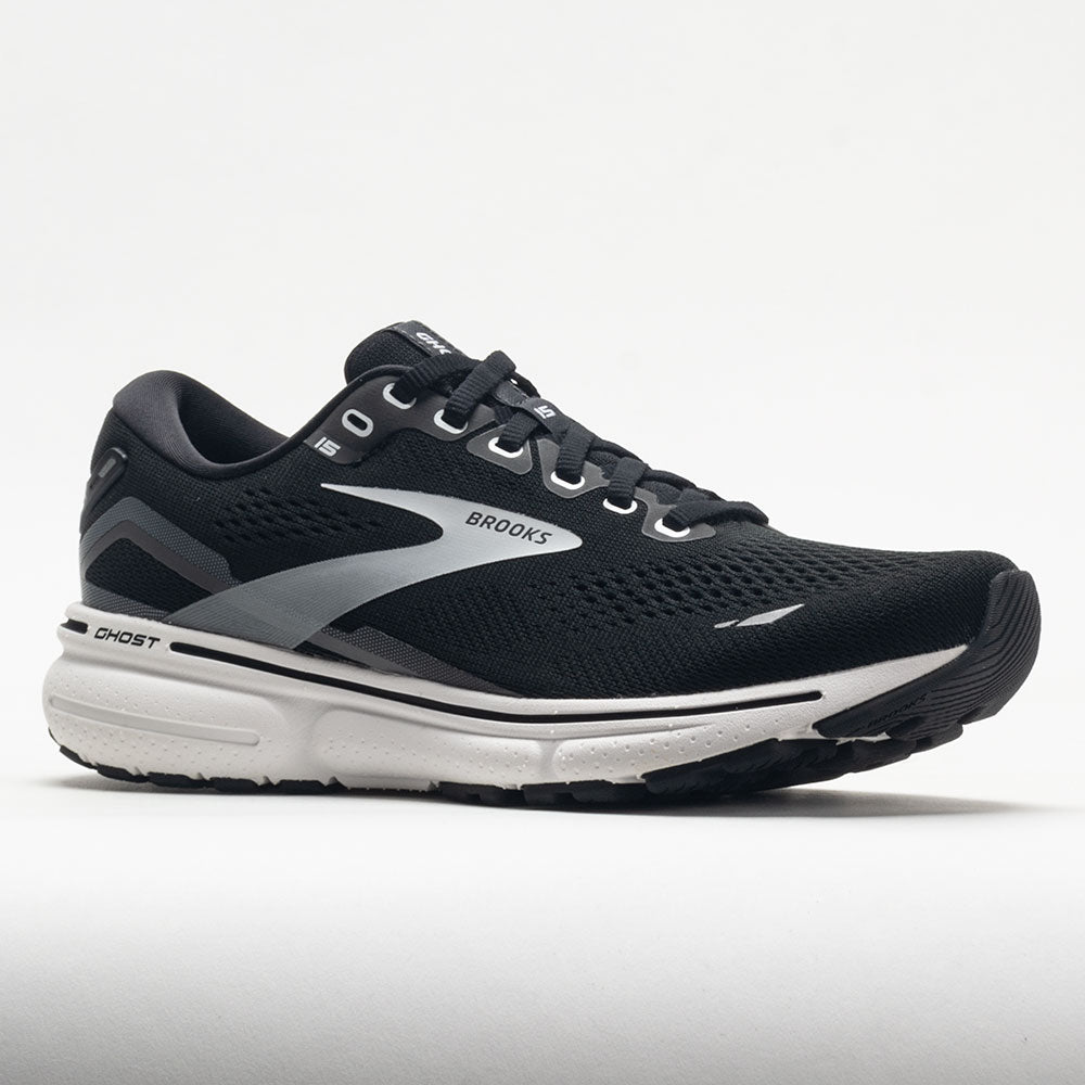 Brooks Ghost 15 Men's  Black/Blackened Pearl/White