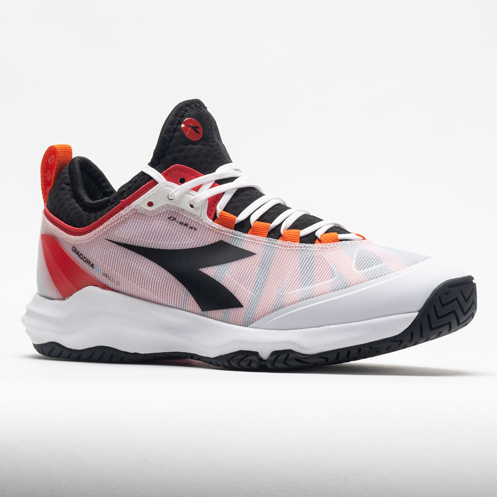 Diadora Speed Blushield Fly AG Men's  White/Black/Fiery Red
