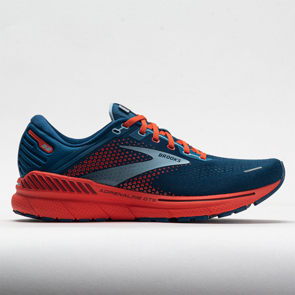 Brooks Adrenaline GTS 22 Men's  Blue/Light Blue/Orange