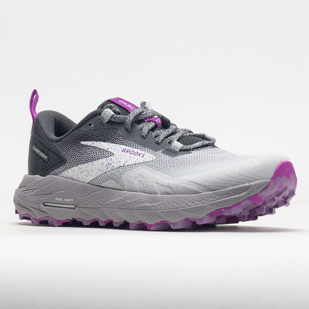 Brooks Cascadia 17 Women's  Oyster/Blackened Pearl/Purple
