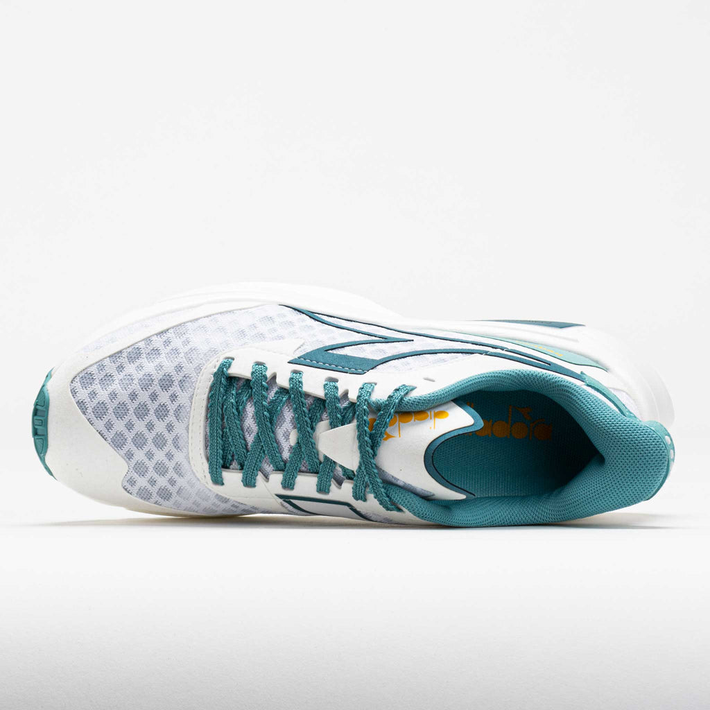 Diadora Frequenza Women's  White/Colonial Blue/Dusty Turquois