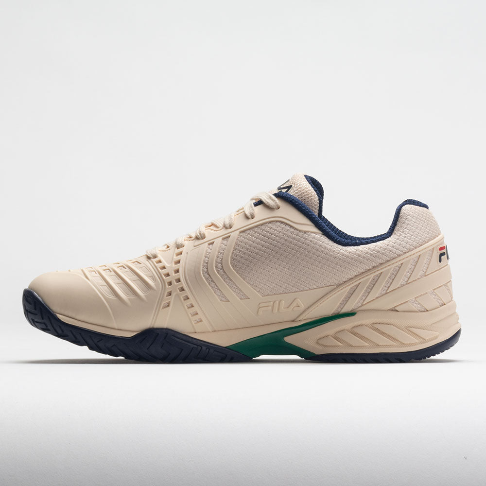 Fila Axilus 2 Energized Men's  Ecru/FILA Navy/Ultramarine Green