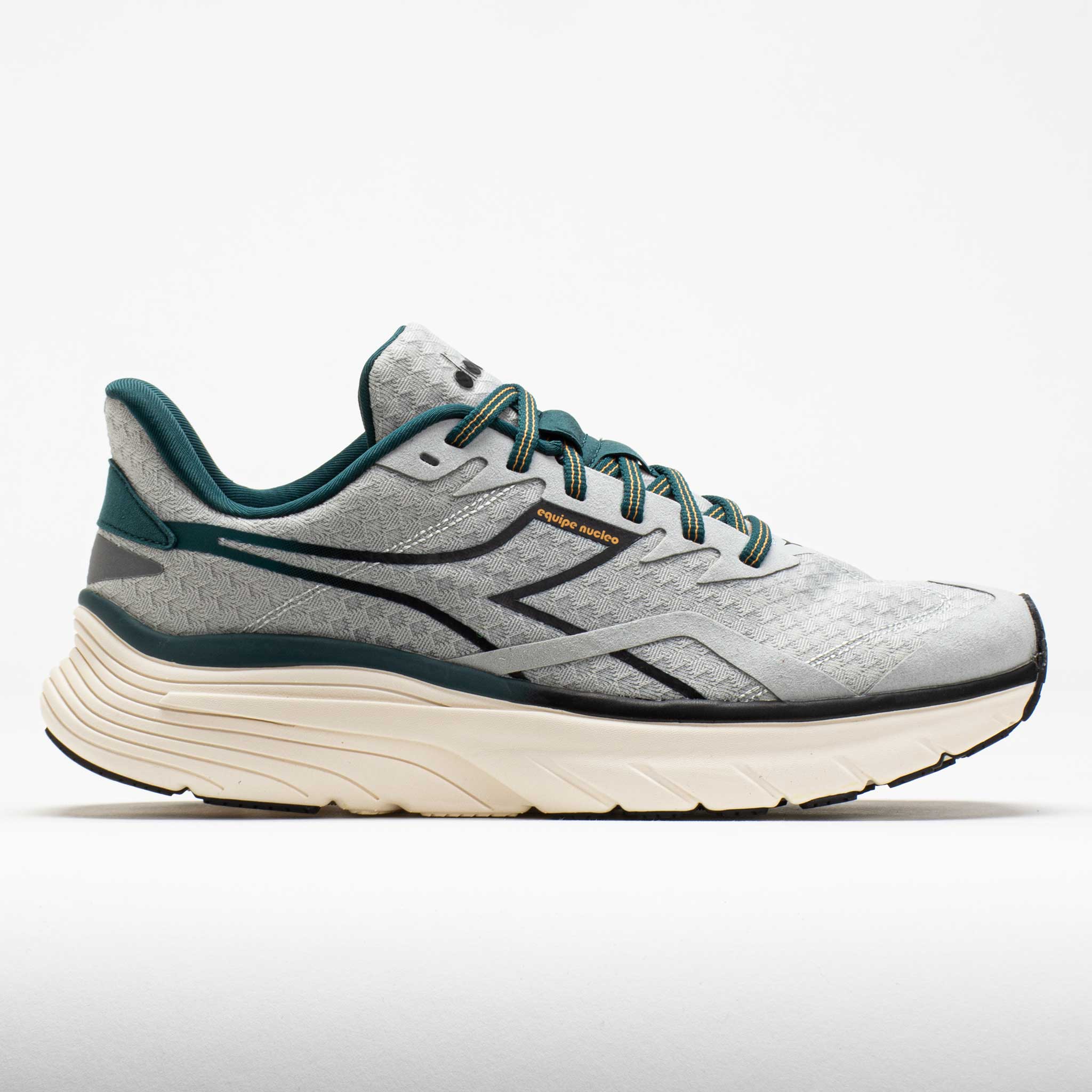 Diadora Equipe Nucleo Men's  Silver/Black/Mediterranea