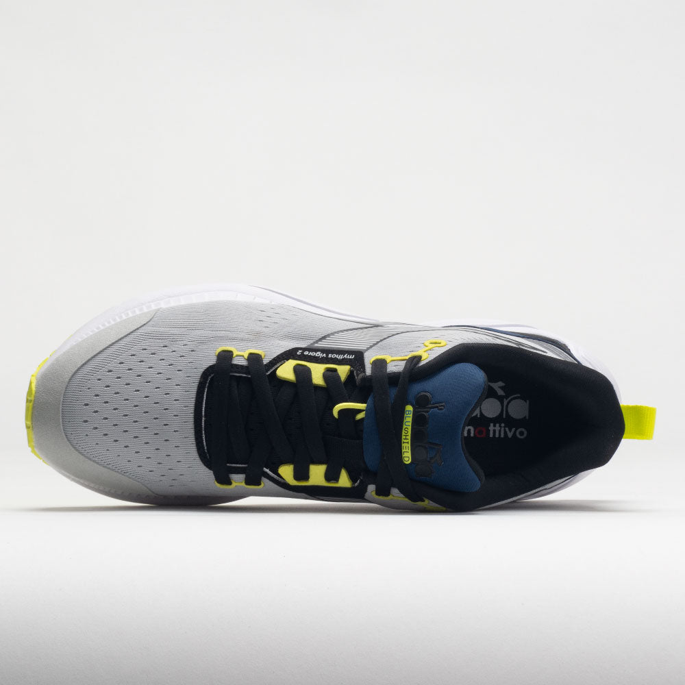 Diadora Mythos Blushield Vigore Men's  Silver DD/White/Blue Opal