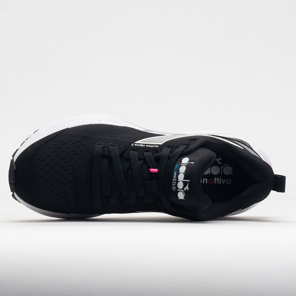 Diadora Mythos Blushield Vigore 2 Women's  Black/White/Pink Fluo