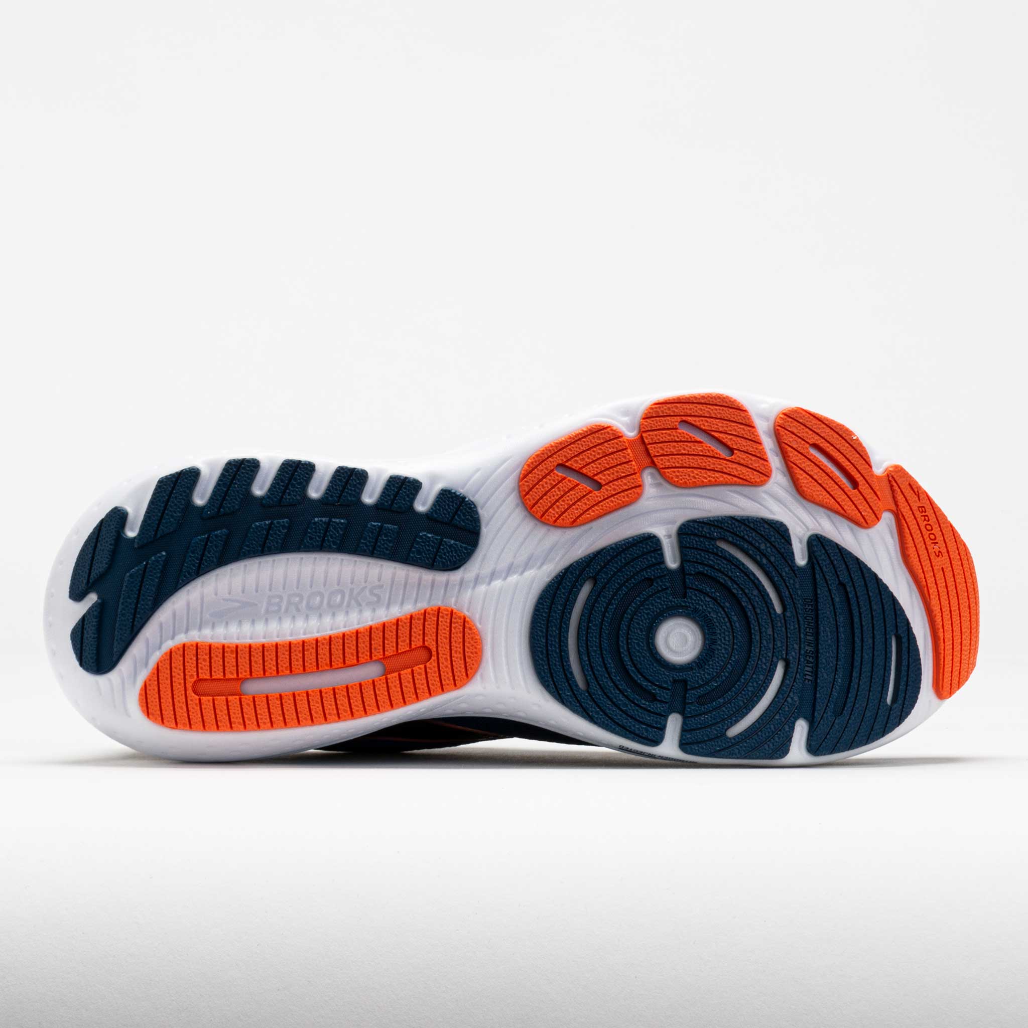 Brooks Glycerin 21 Men's  Blue Opal/Black/Nasturtium