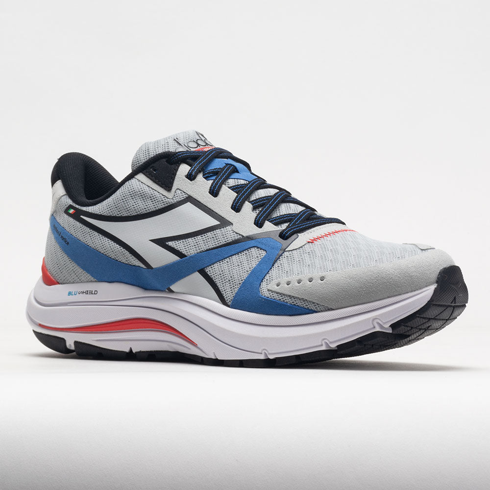 Diadora Mythos Blushield 8 Vortice Men's  Silver/White/Black
