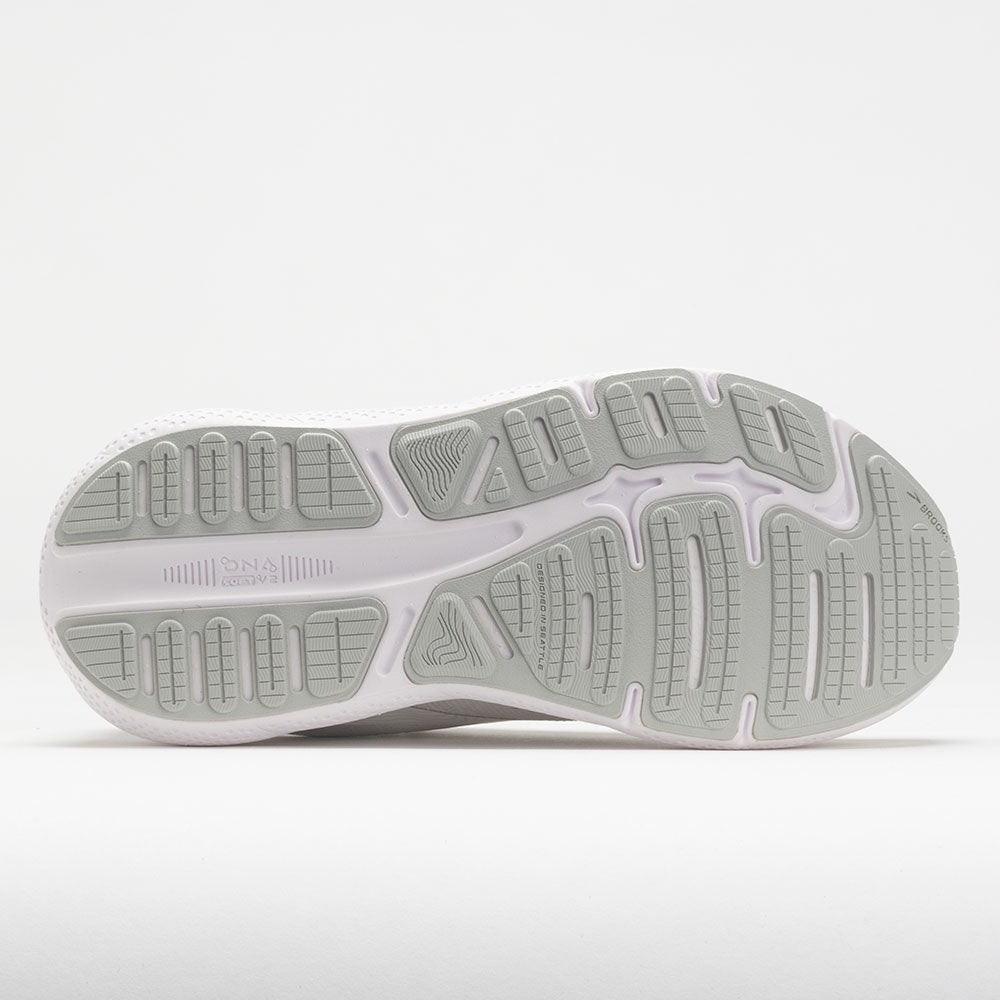 Brooks Ghost Max Men's  White/Oyster/Metallic Silver