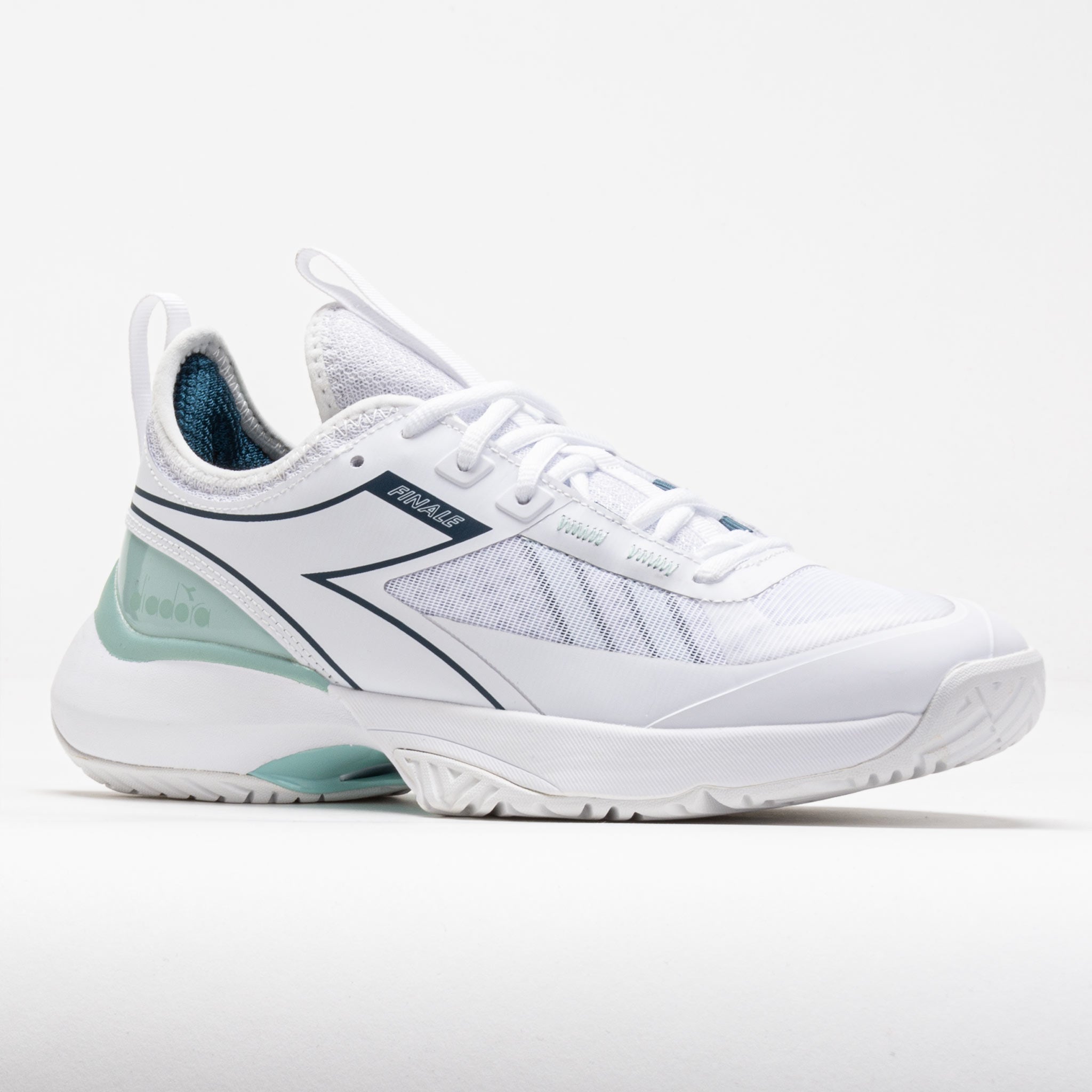 Diadora Finale AG Women's  White/Legion Blue/Surf Spray