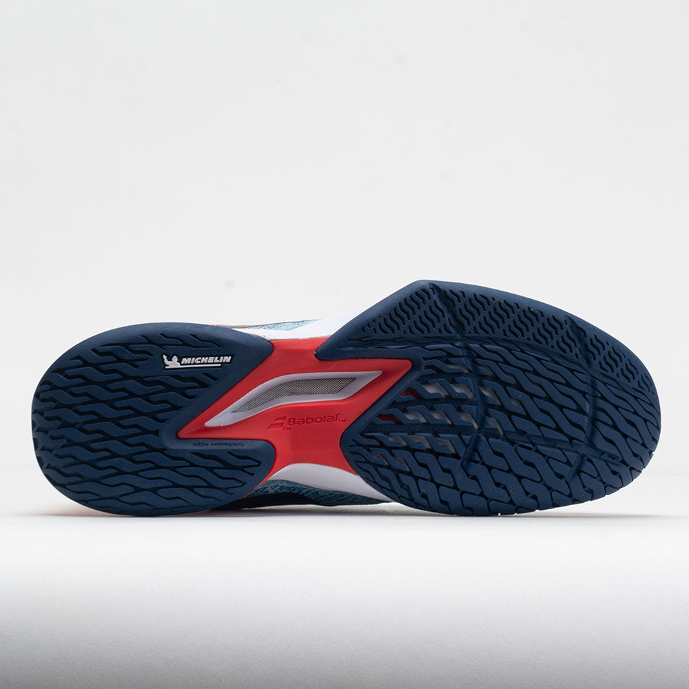 Babolat Jet Mach 3 Men's  White/Estate Blue